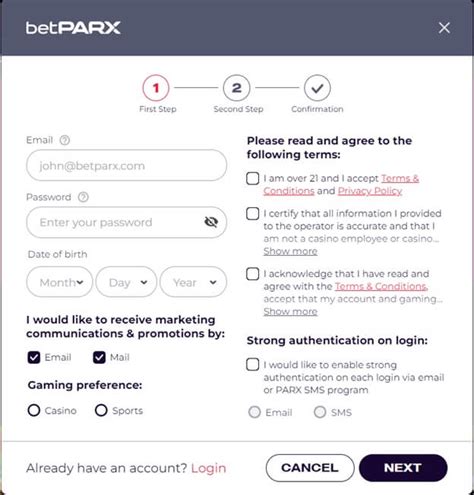 parx sign up bonus.